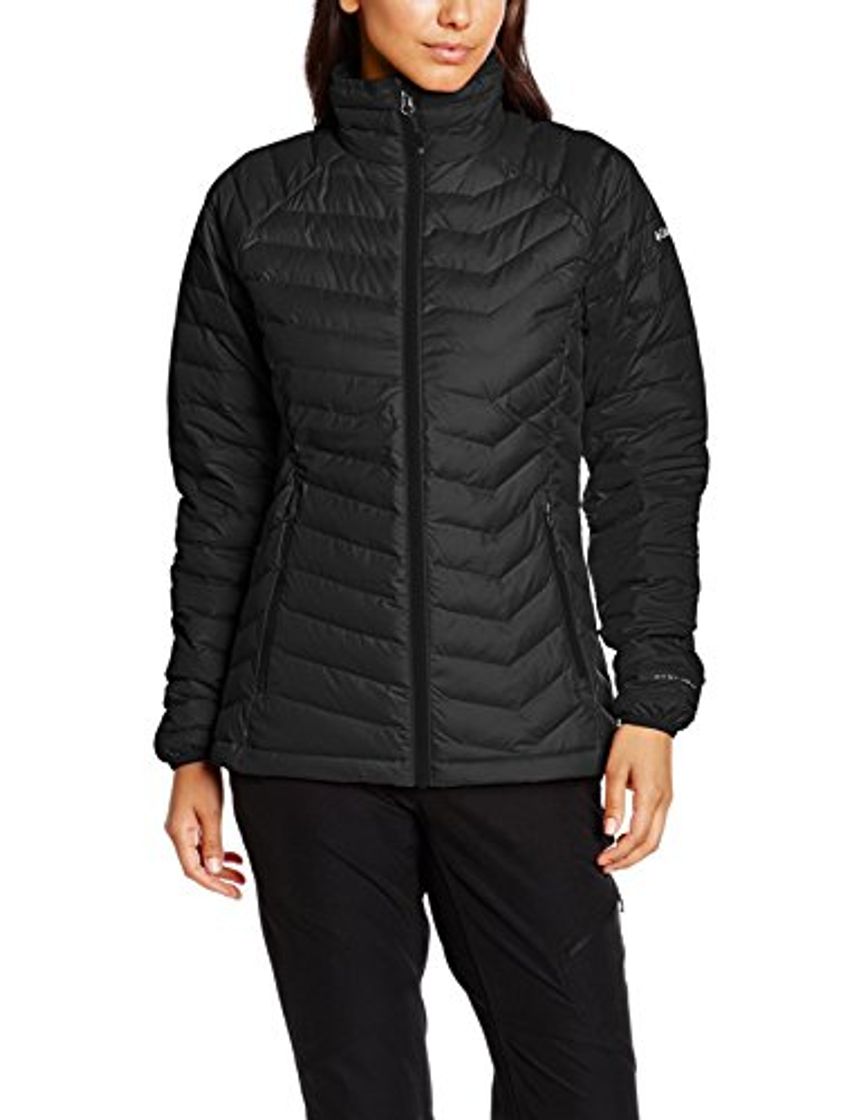 Fashion Columbia Chaqueta Impermeable para Mujer, Powder Lite Jacket, Negro