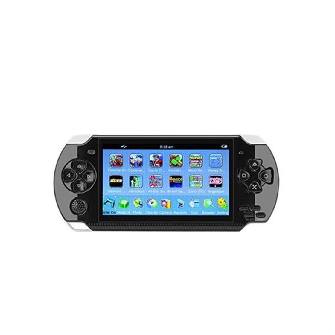 Social QUMOX 64Bit Consola de juegos de mano 4.3 pulgadas Built-in 650