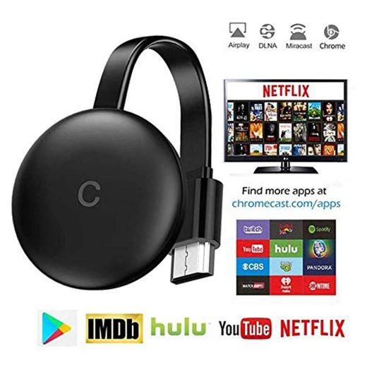 csqq Stick De TV para El Nuevo Google Chromecast 3 para Netflix