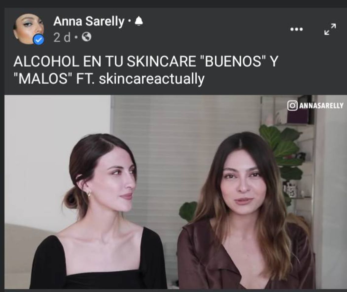 Moda Cuidado con el alcohol en tu skin care!! 