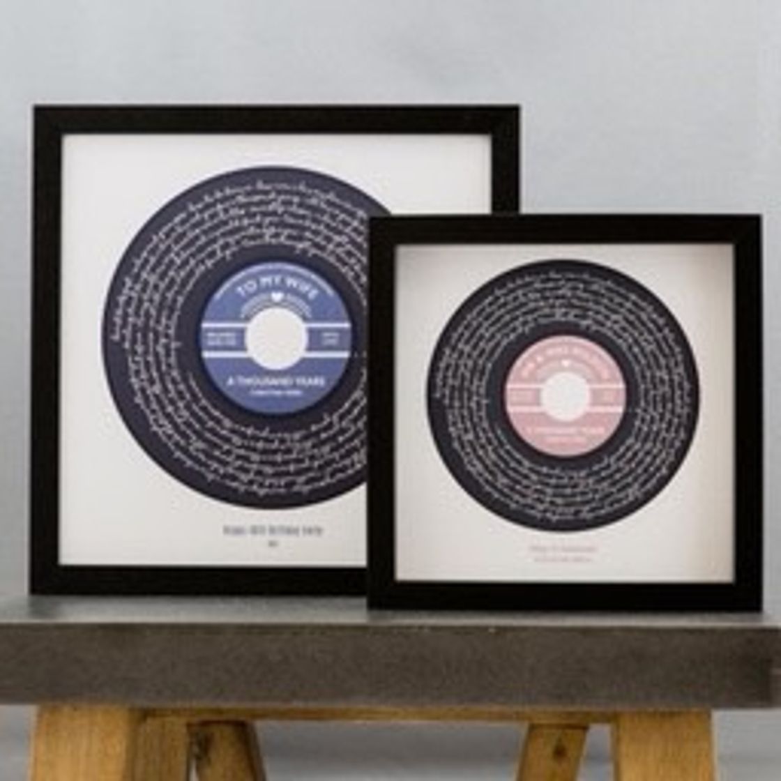 Producto Custom vinyl record label