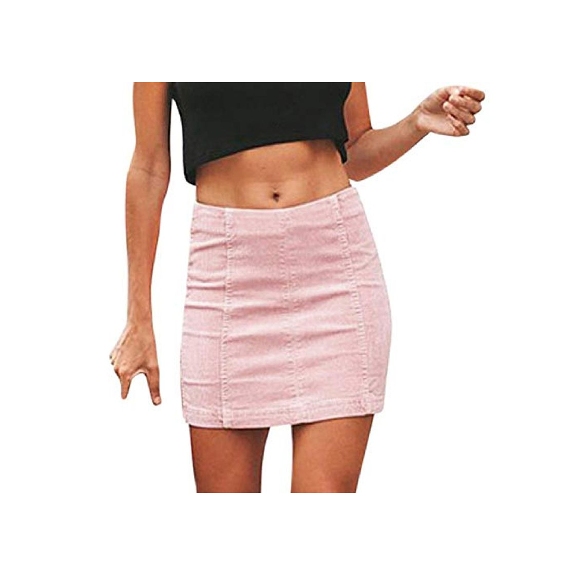 Social NOBRAND - Falda corta para mujer