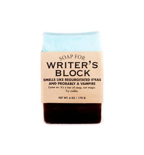 Soap for Writer's Block😜