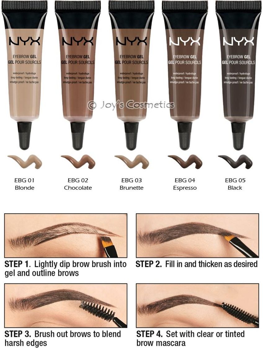 Fashion Eyebrow gel Nyx