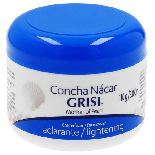 Crema aclaradora concha nacar