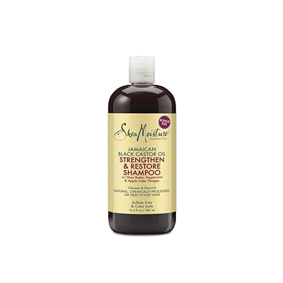 Social SheaMoisture Jamaican Black Castor Oil Strengthen, Grow & Restore Unisex Profesional Champú