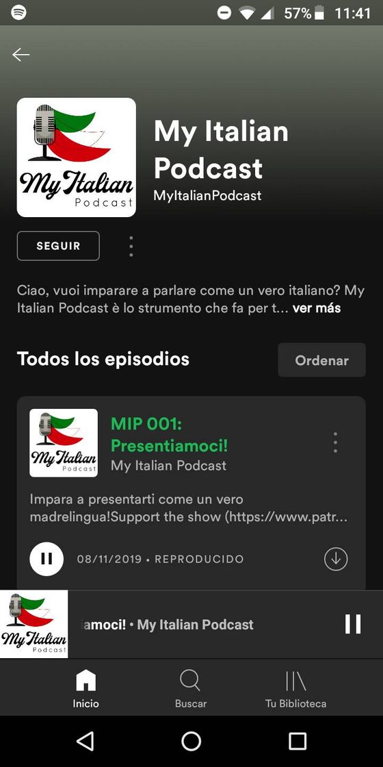 Canción PODCAST PARA APRENDER ITALIANO 🇮🇹
