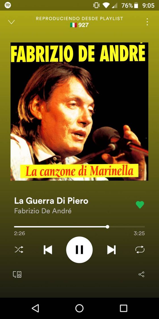 Music La Guerra di Piero