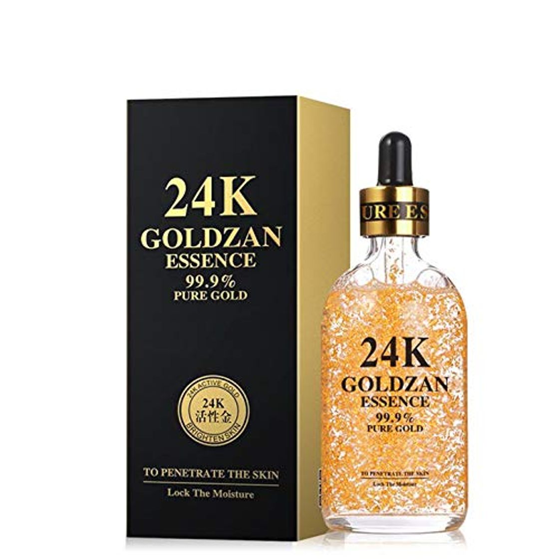 Product ArgoBa 24k Jinpo Gold Liquid Essence 100ml Esencia hidratante Ilumina la Piel y la Belleza Productos para el Cuidado de la Piel