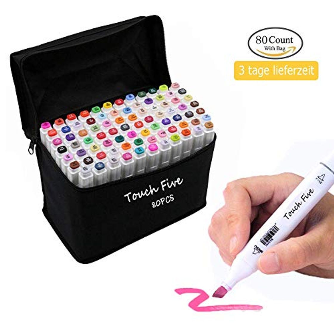 Social Mydee Nuevo 80 Varios Colores Arte Dibujo Marker, Marcador punta fina de