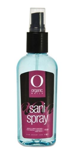Sani Spray Limpiador Uñas Y Manos Manicure By Organic Nails ...