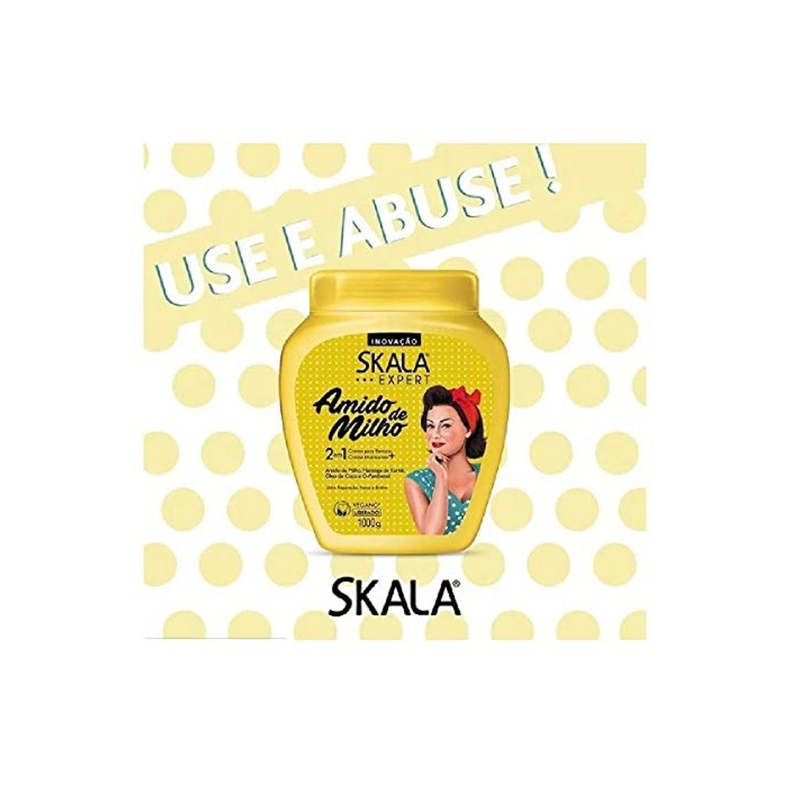 Social SKALA Crema ACONDICIONADORA AMIDO 1000ML