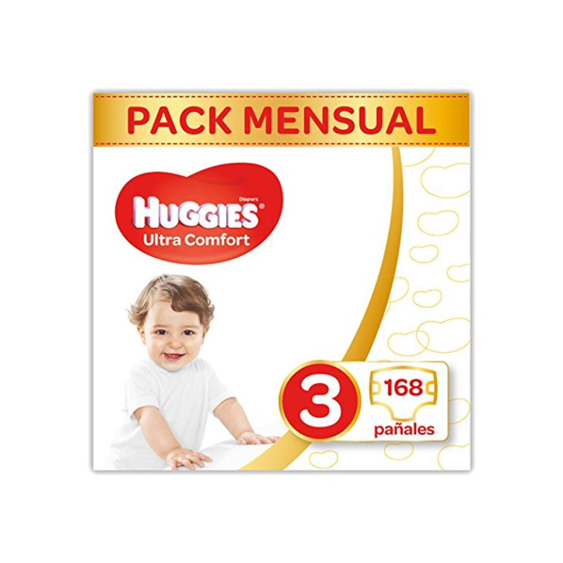 Belleza Huggies Ultra Comfort Pañales Talla 3