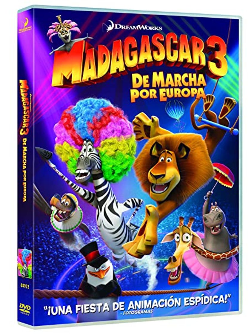 Película Madagascar 3: De marcha por Europa