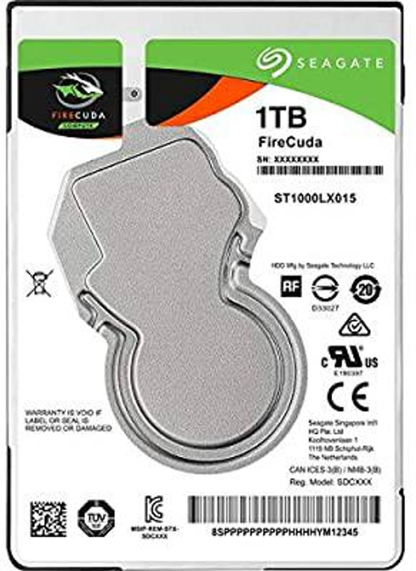 Moda Disco duro SSD Seagate Firecuda Gaming de 1TB