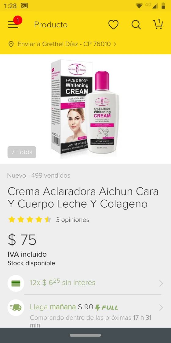 Social Crema aclarante para la piel 
