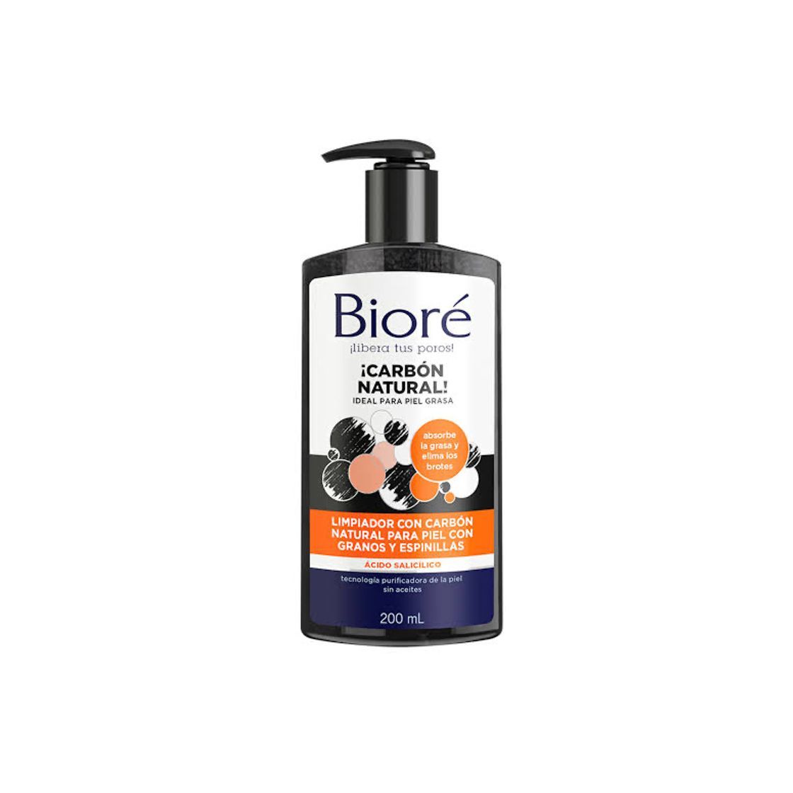 Product Limpiador facial Bioré Carbón Activo