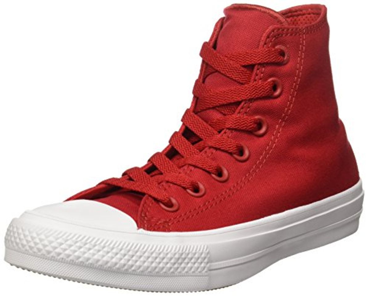 Moda Converse Chuck Taylor All Star II High, Zapatillas Altas Unisex Adulto, Rojo