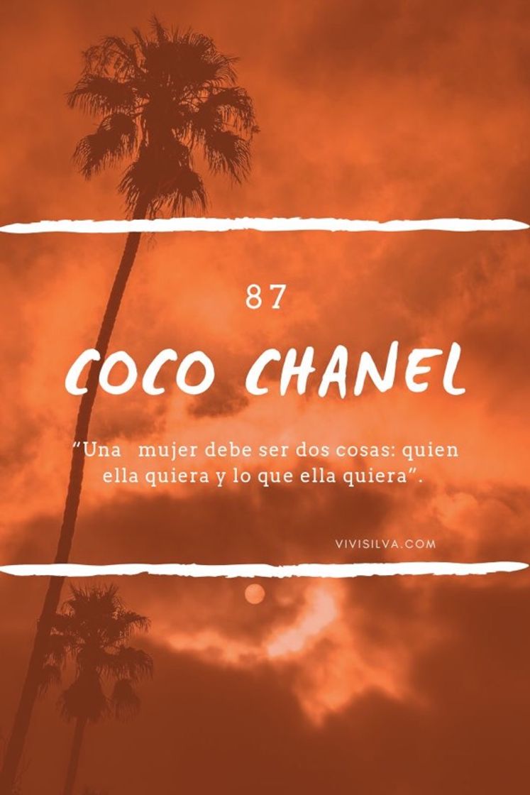 Moda Coco chanel 