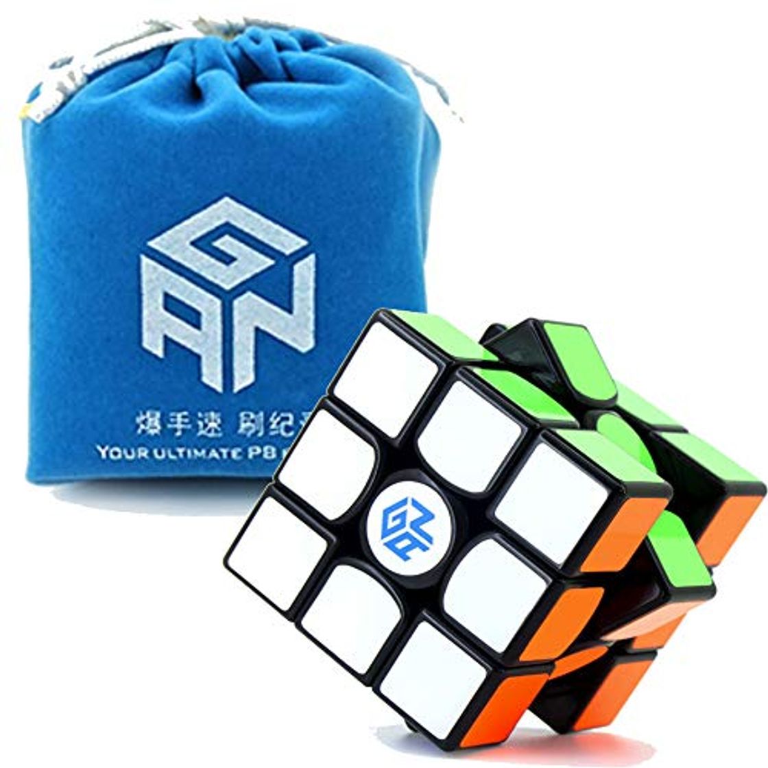 Social GAN 356 Air Master negro Set con bolsa original GANs y soporte