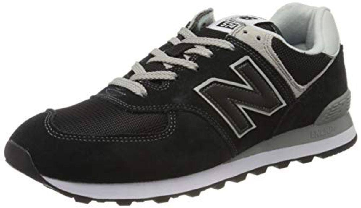 Social New Balance 574v2-core Trainers, Zapatillas para Hombre, Negro
