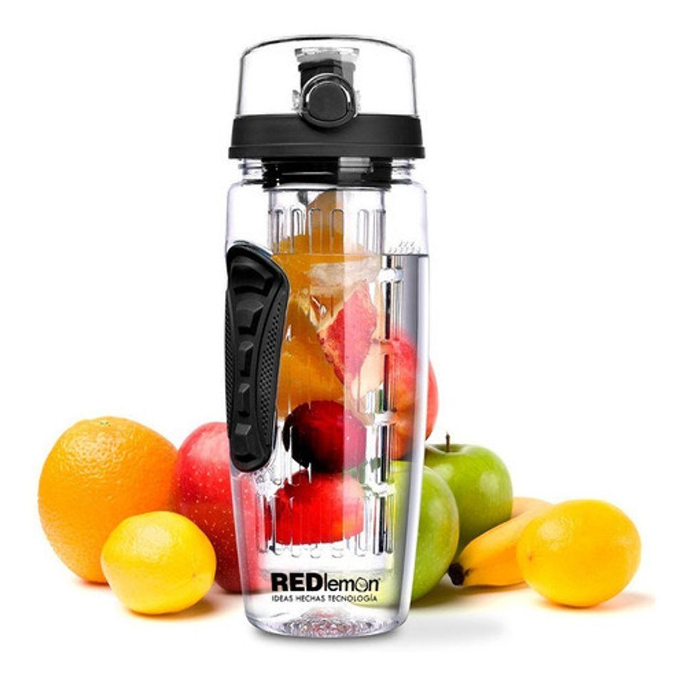 Fashion Redlemon Termo Infusor Agua Sport Frutas Ecológica 940 Ml