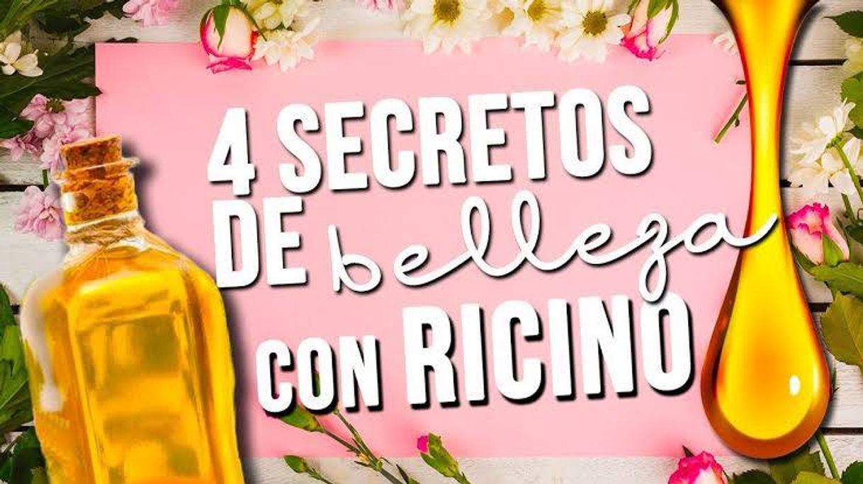 Moda 4 Tips de belleza con aceite de ricino ❤