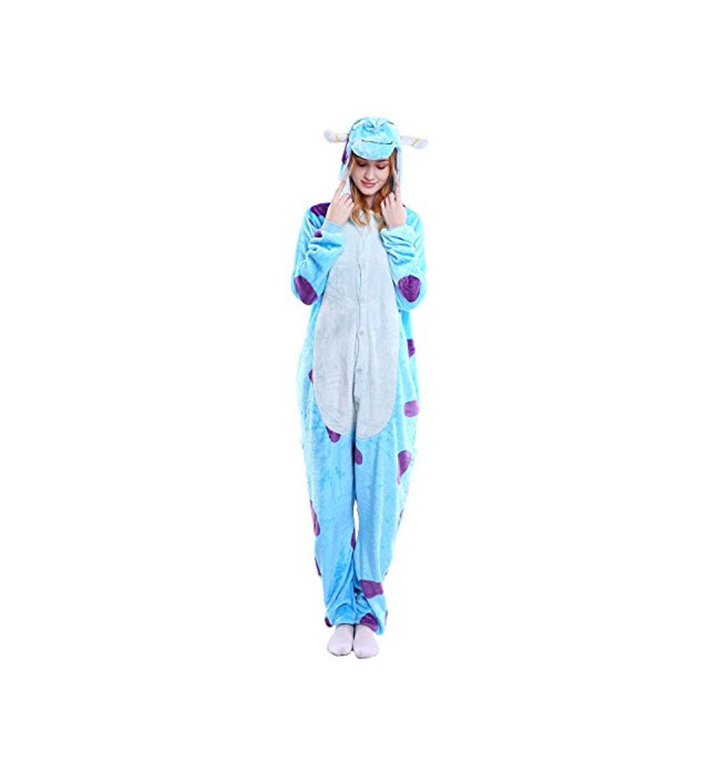 Product YAOMEI Adulto Unisexo Onesies Kigurumi Pijamas, Mujer Hombres Traje Disfraz Animal Pyjamas,