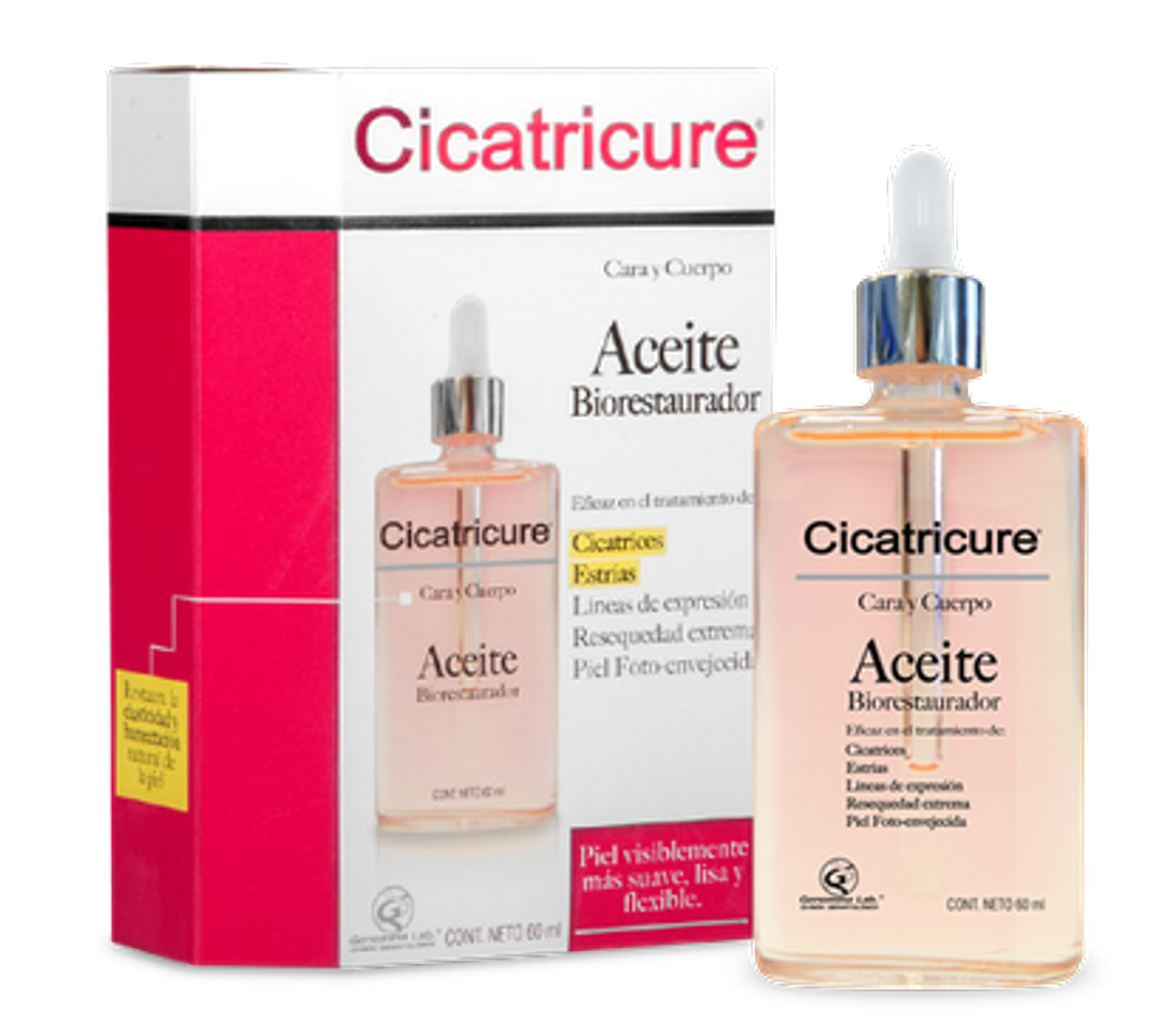 Producto Cicatricure aceite biorestaurador