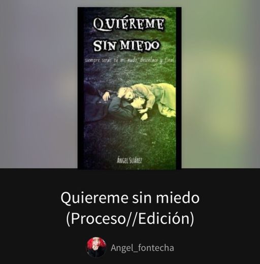 Libro de wattpad