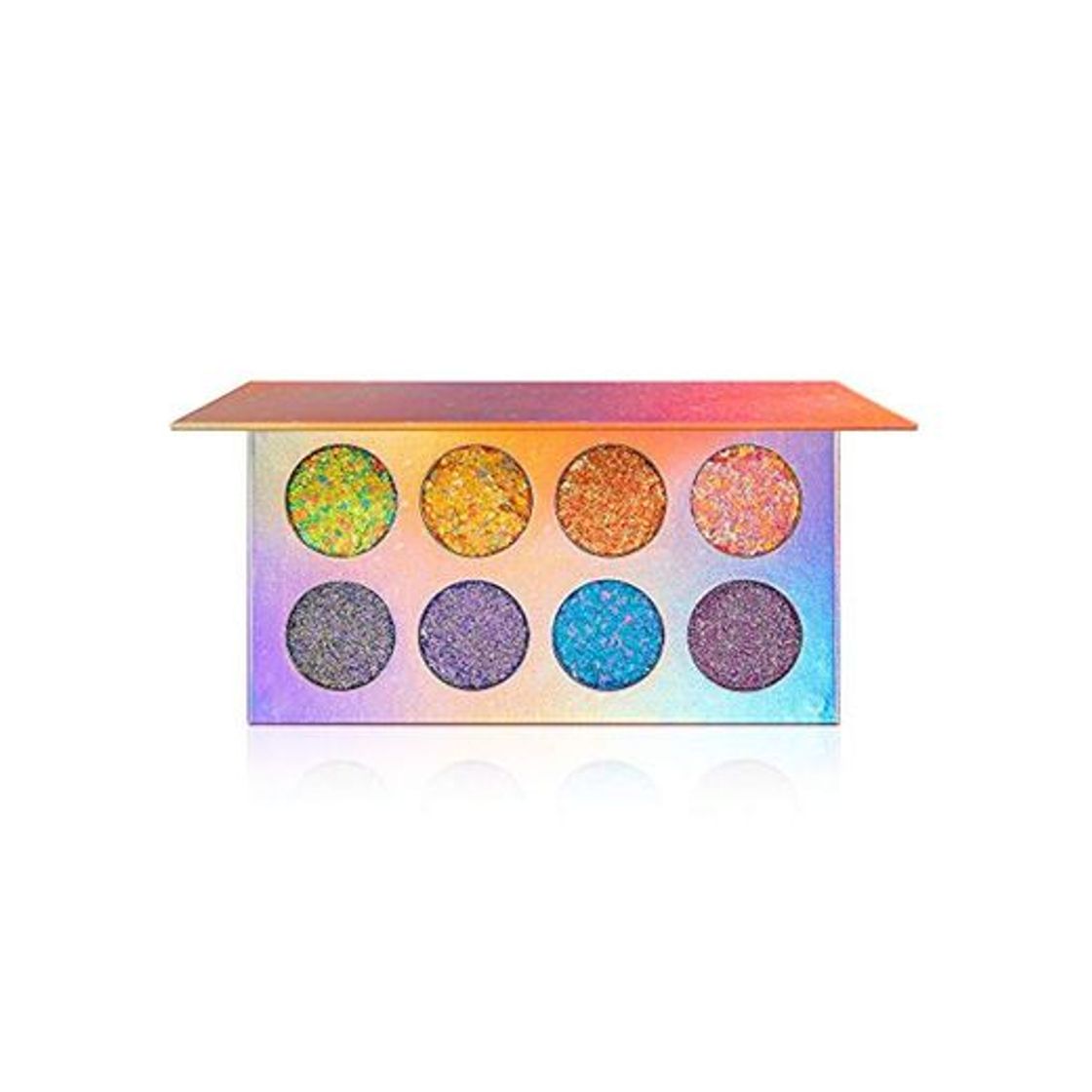 Social ZZTHJSM Paleta de Sombras de Ojos Brillantes y Mate Paleta de Sombras