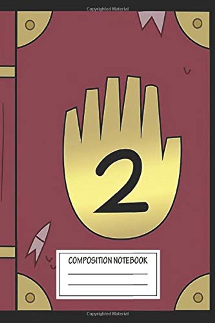 Book Notebook: Gravity Falls Journal 2 , Journal for Writing, Size 6" x 9", 164 Pages