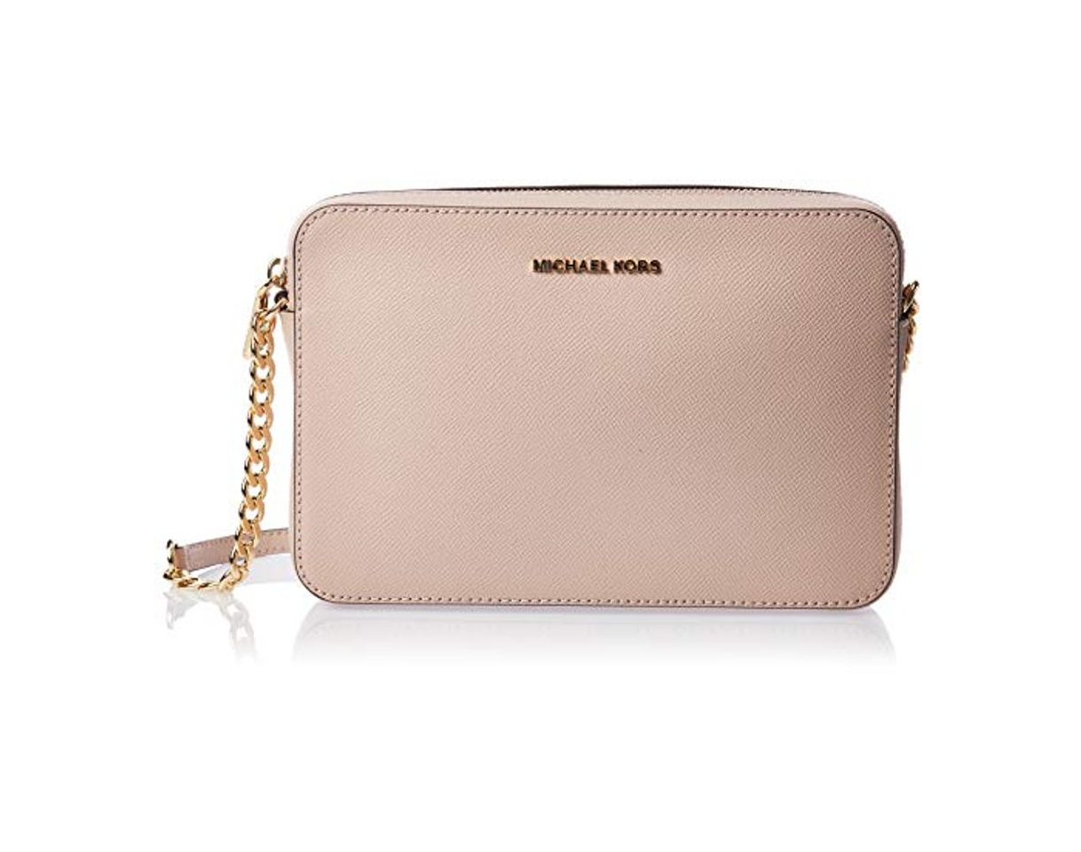 Fashion Michael Kors - Jet Set Large Crossbody, Bolsos bandolera Mujer, Negro