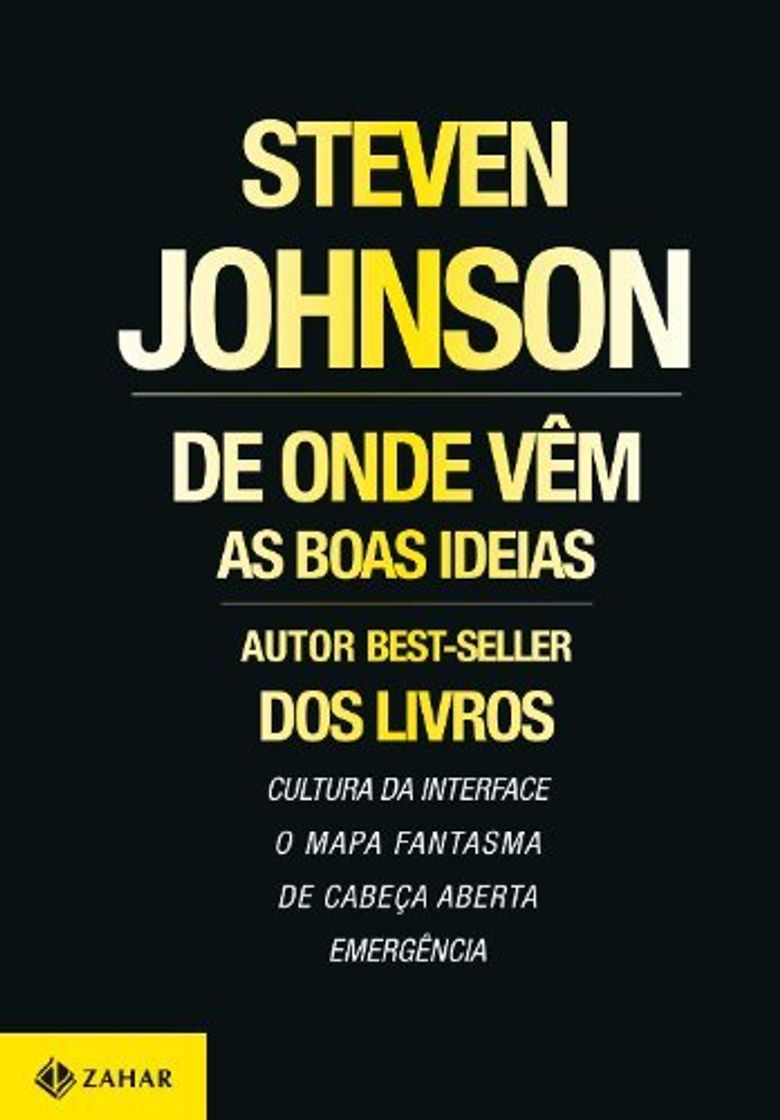 Libro De Onde Vêm As Boas Ideias