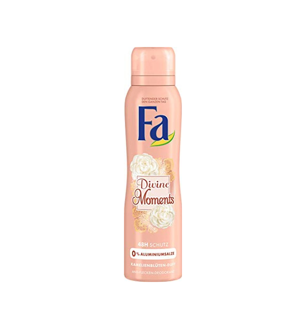 Productos FA Desodorante Spray Divine Moments, 6 pack