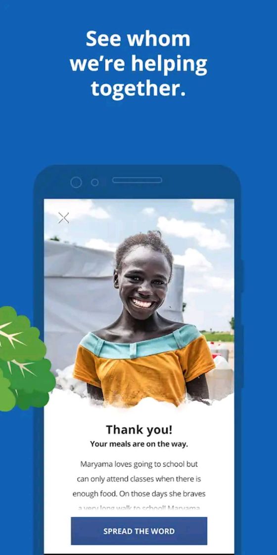 Apps ShareTheMeal: Donate to Charity and Solve Hunger-Google play