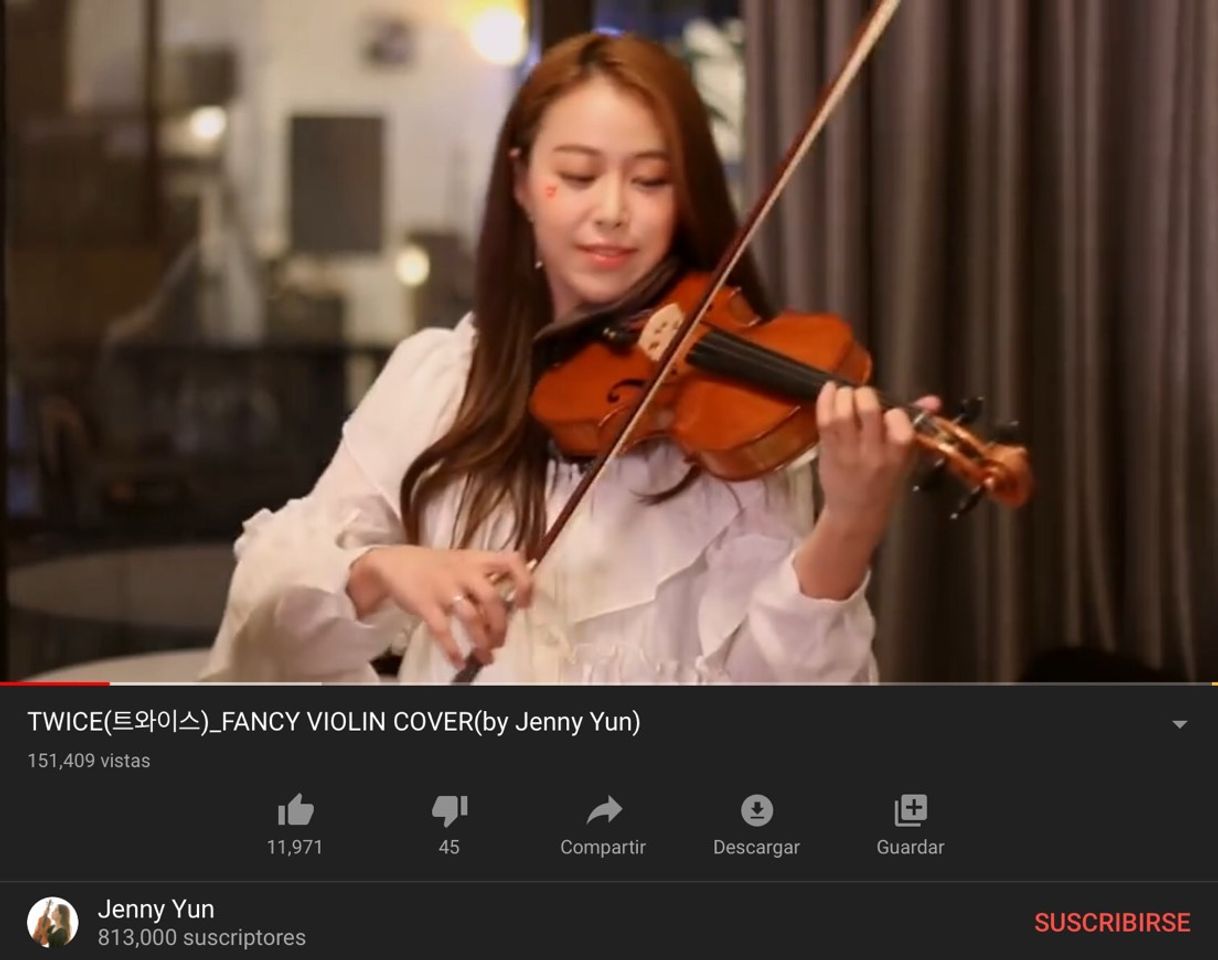 Fashion Jenny Yun- Cover Violín Fancy_TWICE. 