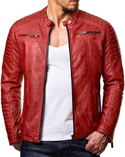 Red Bridge Chaqueta de Hombres Cuero Sintética