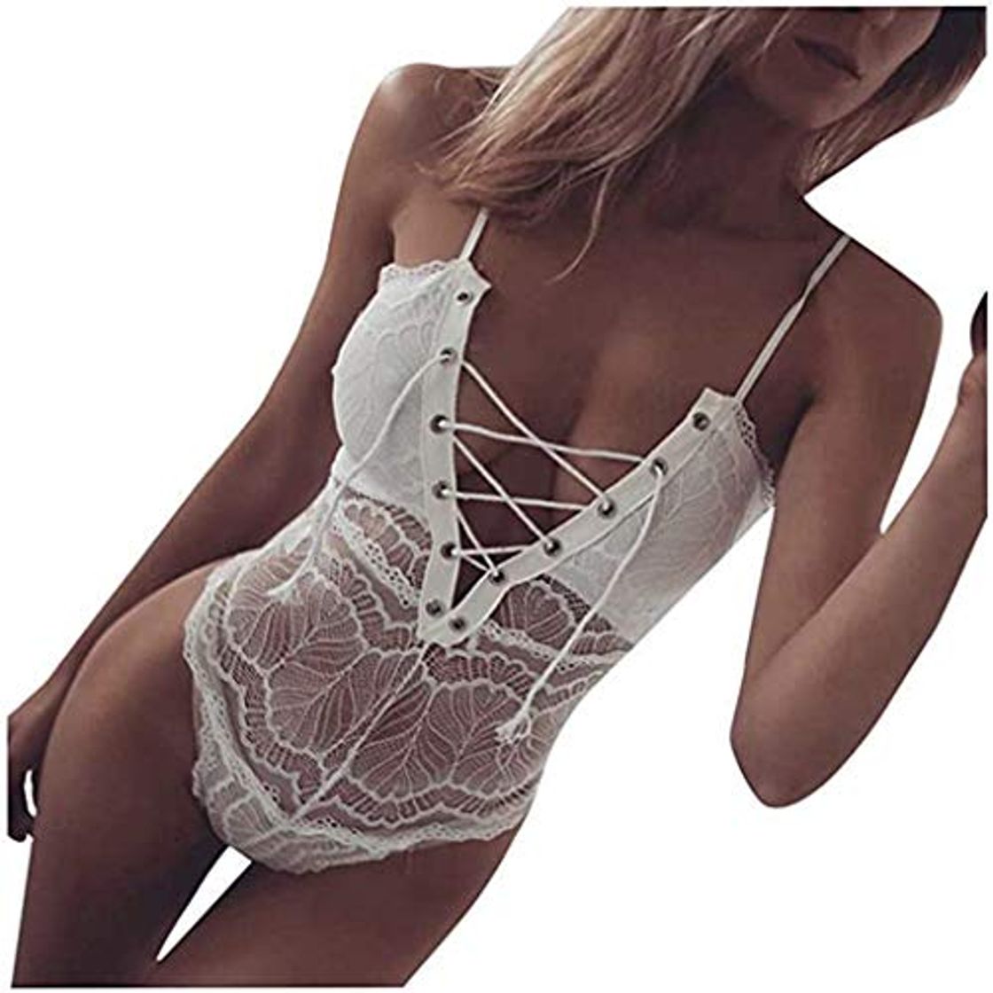 Social Itvip - Pijama de mujer con cuello en V y babydoll sexy