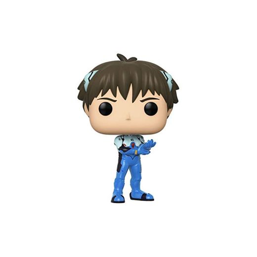 Funko- Pop Animation: Evangelion-Shinji Ikari Neon Genesis Collectible Toy, Multicolor