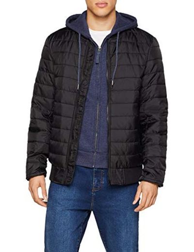 Brandit Colville Chaqueta Bomber, Negro