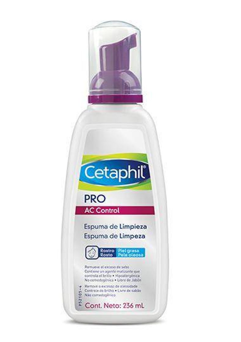 Moda Jabón cetaphil-Espuma para pieles con acné 