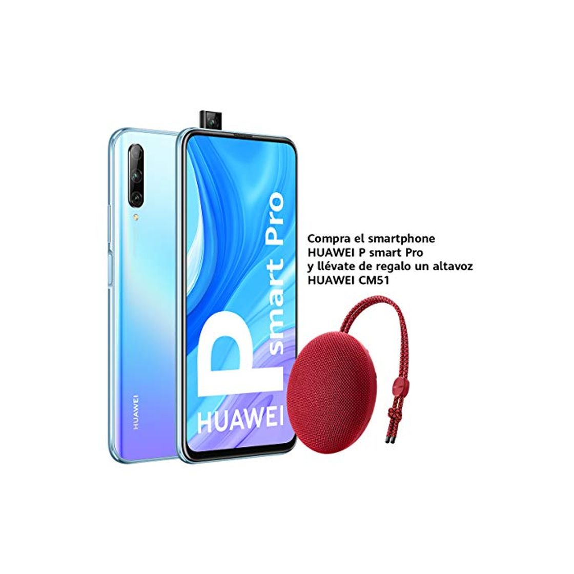 Social Huawei P Smart Pro Smartphone con Pantalla Ultra FullView FHD+ de 6.59"