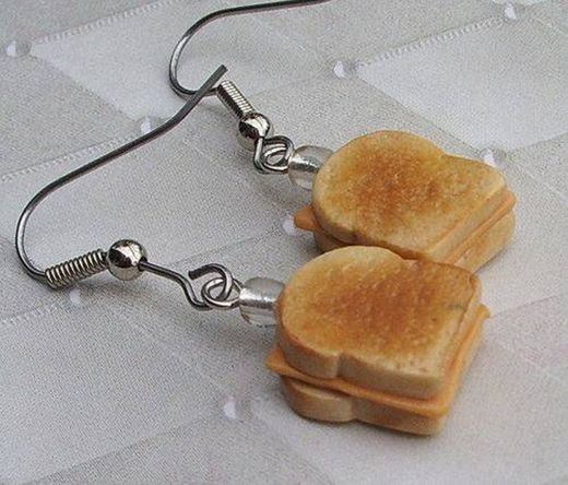 GRILLED CHEESE EARRINGS🍔