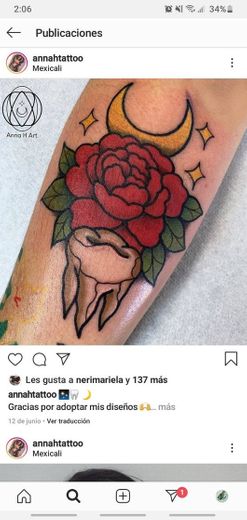 Anna H tatto