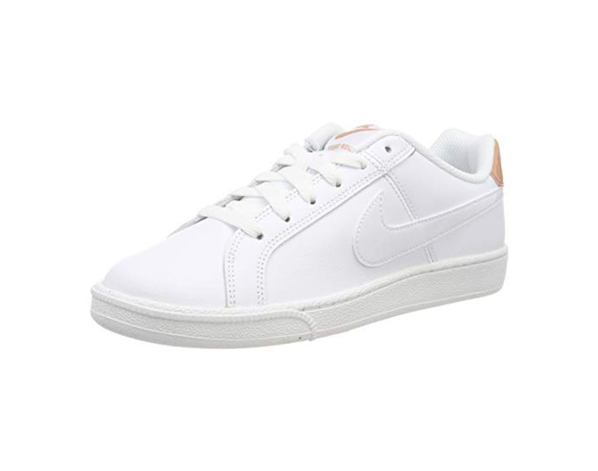 Social Nike Court Royale, Zapatillas de Gimnasia para Mujer, Blanco