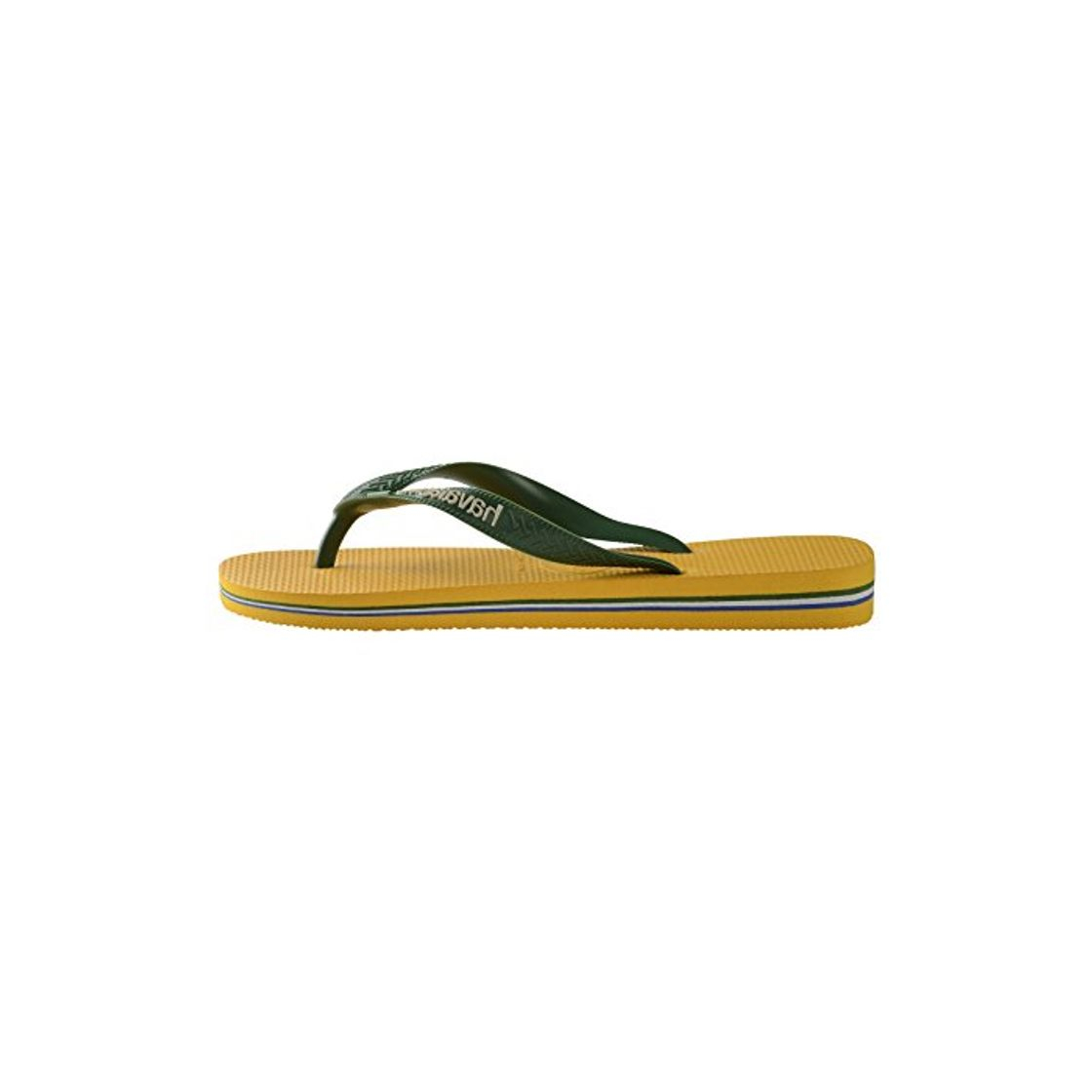 Moda Havaianas Brasil Logo Chanclas Unisex adulto, Amarillo