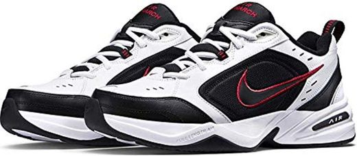 Nike Air Monarch IV, Zapatillas de Gimnasia para Hombre, Blanco