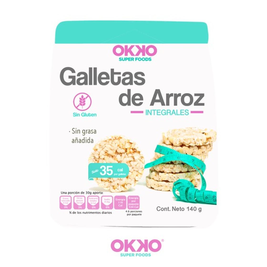 Moda Rice cakes integrales ✅