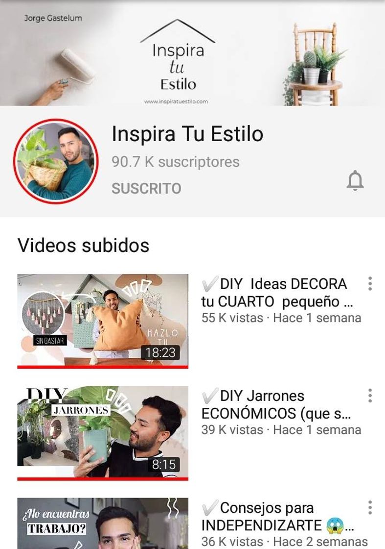 Moda Canal de YouTube 